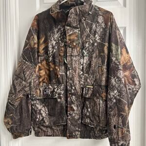 Remington Outdoor Camo Hunting Jacket Men’s Medium Break-Up Pattern – Read